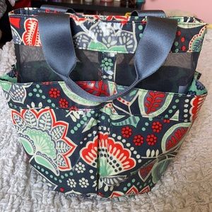 Vera Bradley shower tote